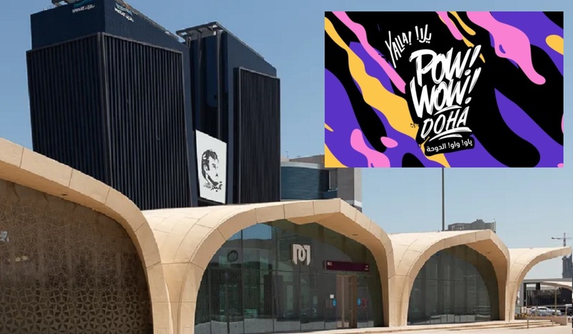 POW WOW International Mural Festival now happening in Qatar